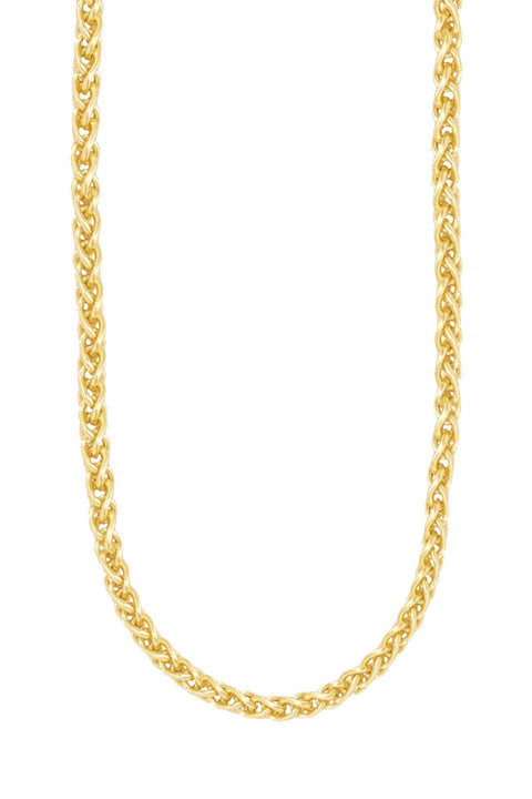 14k Gold Plated 1.5mm Wheat Chain - GP