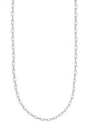 Silver Plated 1mm Cable Chain - SP