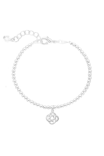 Celtic Knot Charm Beaded Bracelet - SF