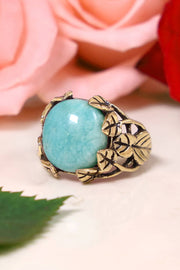 Amazonite Garden Ring In - GF