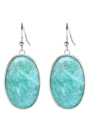 Amazonite Statement Earrings - SF