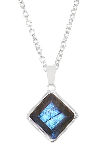 Labradorite Rachel Pendant Necklace - SF