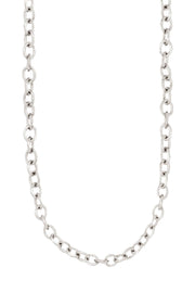 Silver Plated 2mm Cable Chain - SP