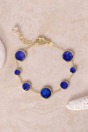 Lapis Station Bracelet - GF