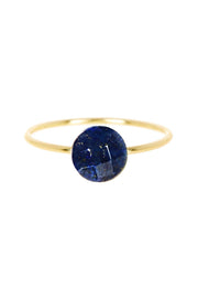 Lapis Round Ring - GF