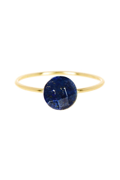 Lapis Round Ring - GF