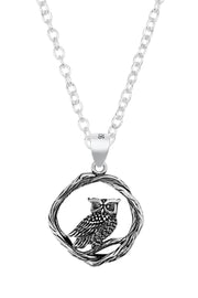 Owl Pendant Necklace - SF