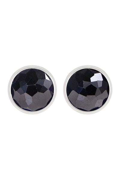 Hematite Post Earrings - SF