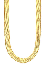 14k Gold Plated 3mm Magic Herringbone Chain - GP