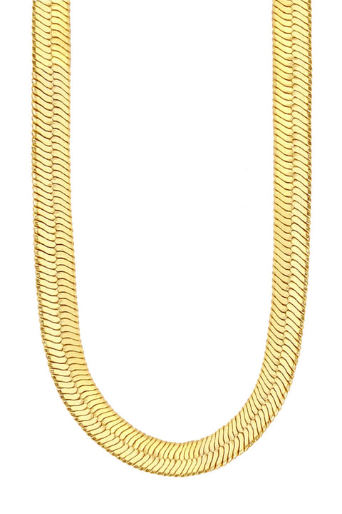 14k Gold Plated 3mm Magic Herringbone Chain - GP