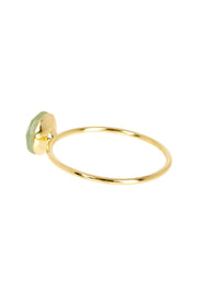 Green Aventurine Round Ring - GF