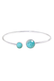 Amazonite Orbit Cuff Bracelet - SF