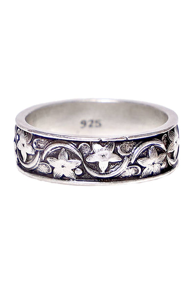 Flower Garland Band Ring - SF