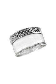 Sterling Silver Bali Ring - SS