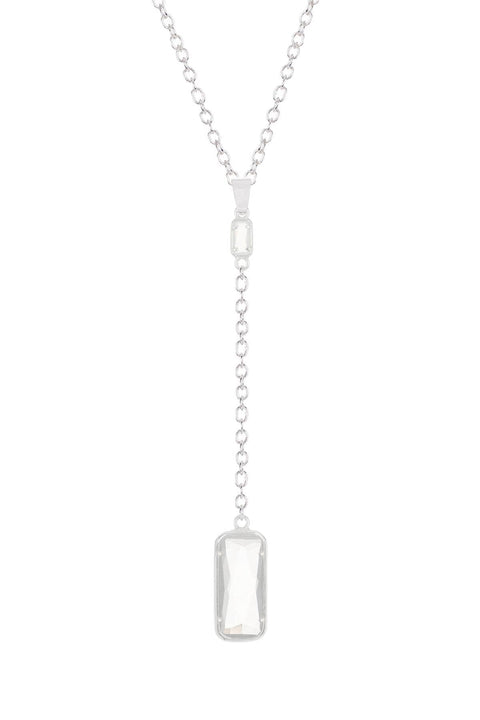 Moonstone Crystal Rachel Y Necklace - SF