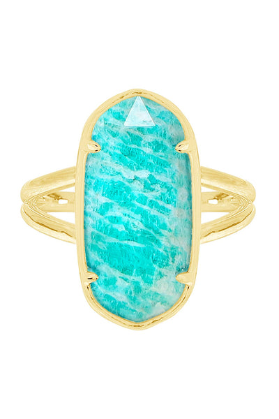 Amazonite Casey Ring - GF