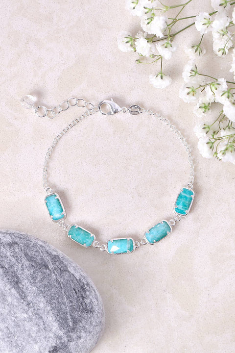 Amazonite Link Bracelet - SF