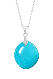 Turquoise Pendant Necklace - SF