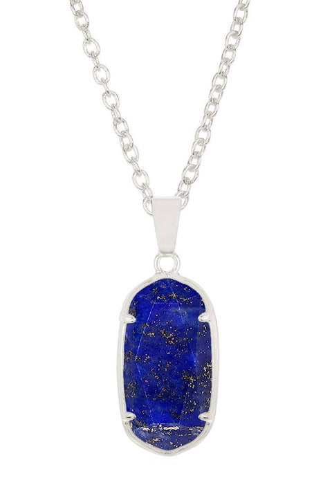 Lapis Casey Pendant Necklace - SF