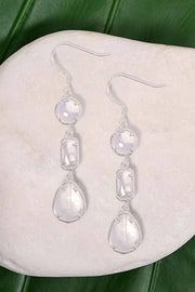 Moonstone Crystal Serena Earrings - SF