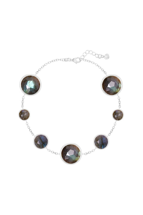 Labradorite Station Bracelet - SF