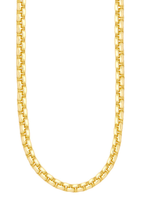 14k Gold Plated 2mm Stacatto Chain - GP