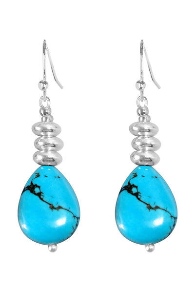 Turquoise Santa Fe Earrings - SF