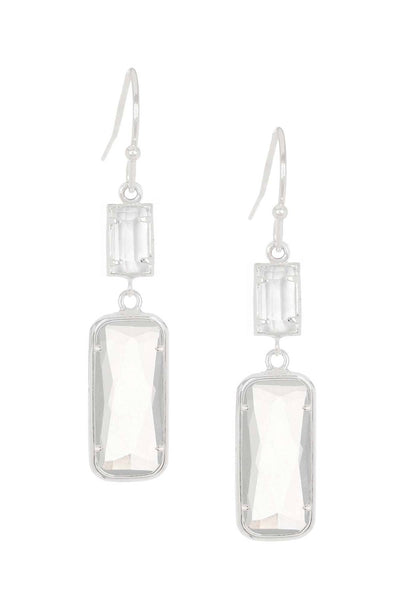 Moonstone Crystal Kasey Earrings - SF