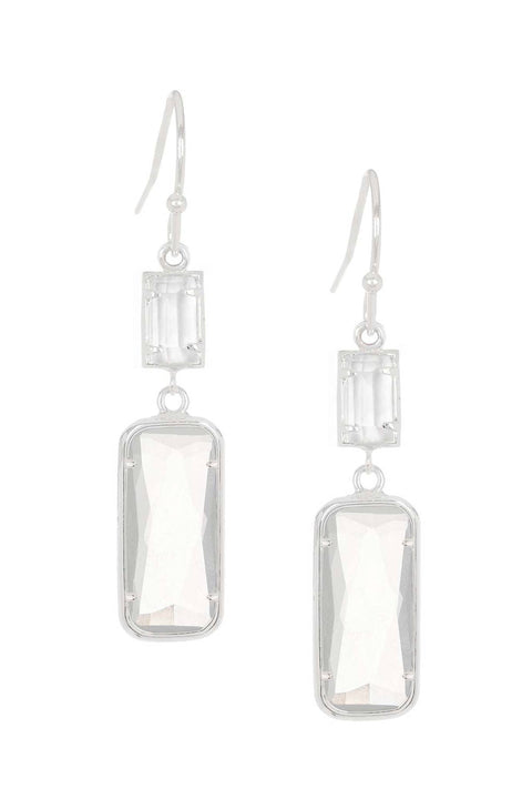 Moonstone Crystal Kasey Earrings - SF