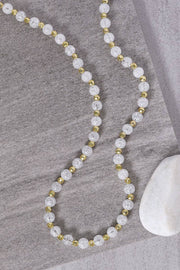 Crystal Quartz Chakra Necklace - GF