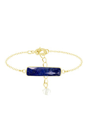 Lapis Bar Bracelet - GF