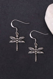 Dragonfly Drop Earrings - SF