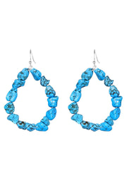 Turquoise Santa Rosa Earrings - SF