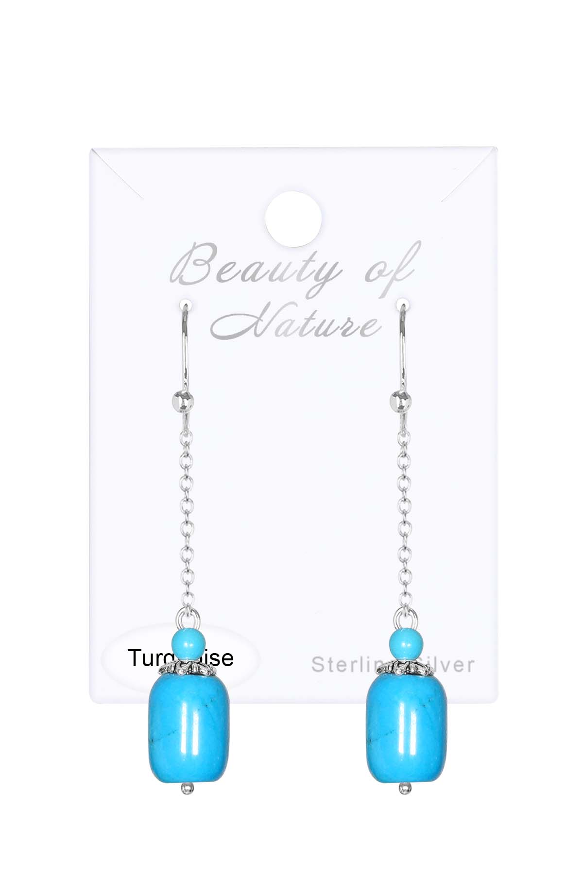 Sterling Silver & Turquoise Janelle Earrings - SS