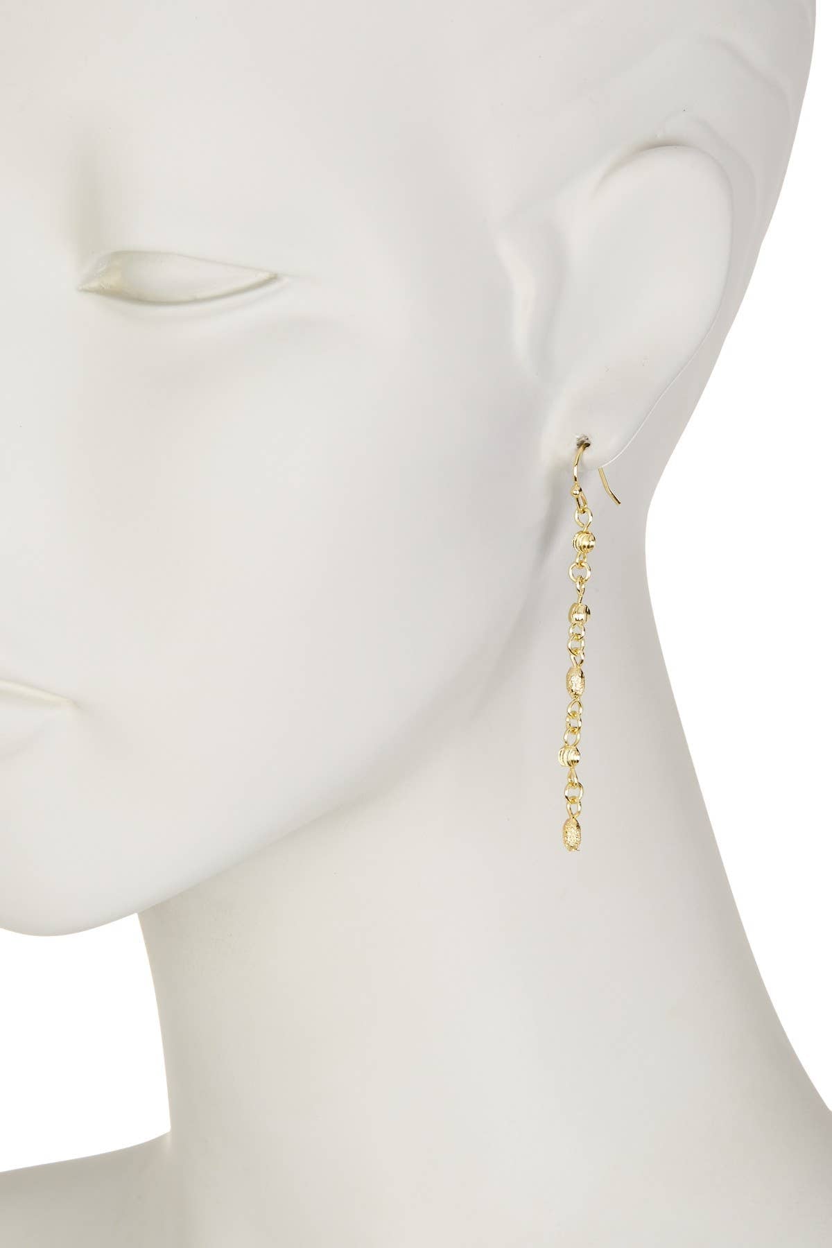 14k Gold Filled Beaded Drop Earrings - GF