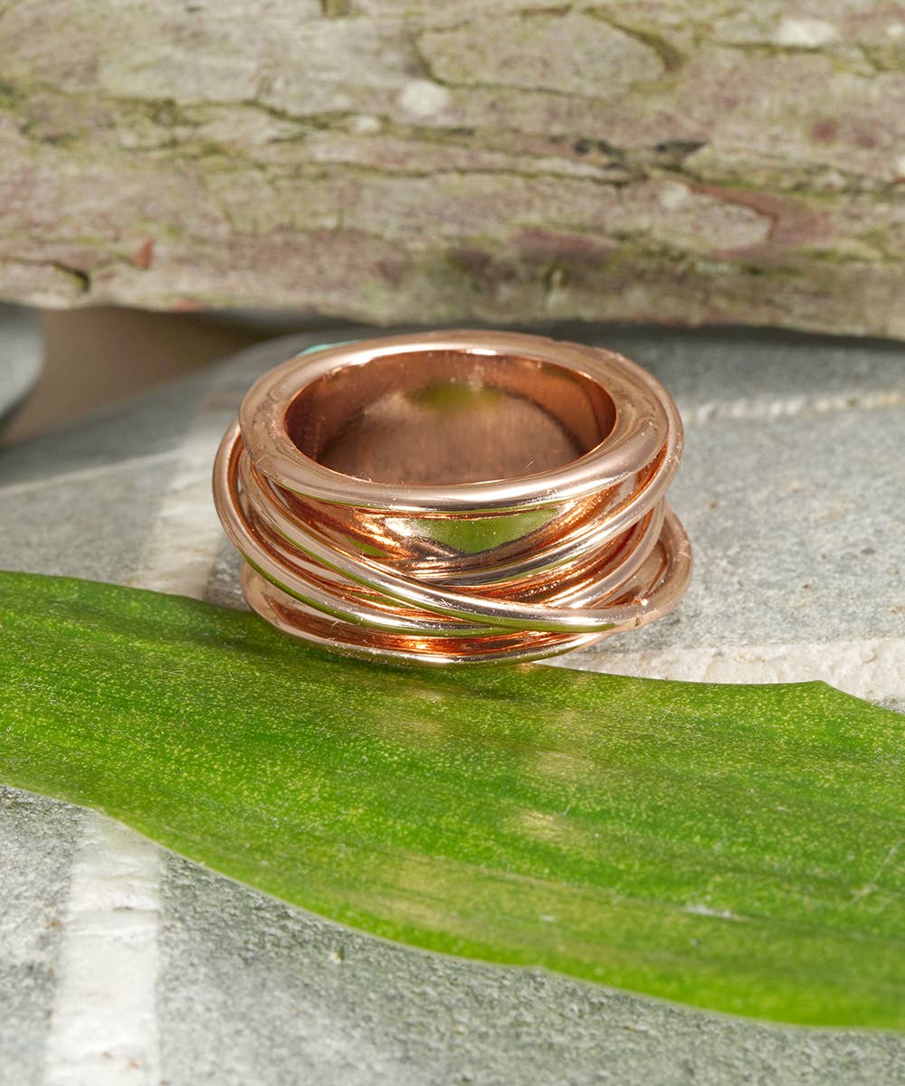 Rose Gold Spinner Ring - RG