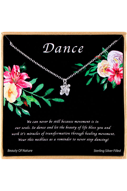 'Dance' Boxed Charm Necklace - SF