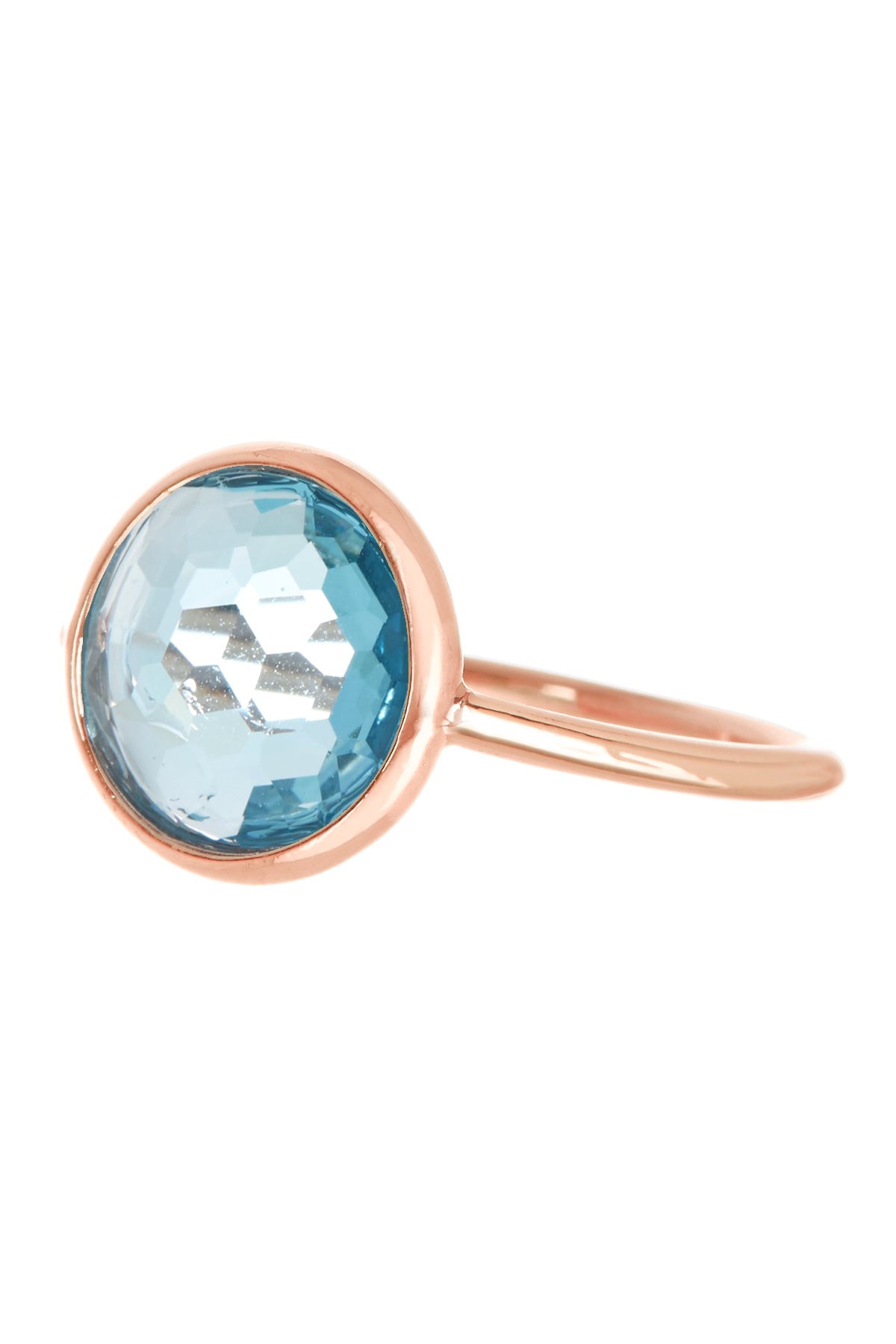 Sky Blue Crystal Lollipop Ring - RG