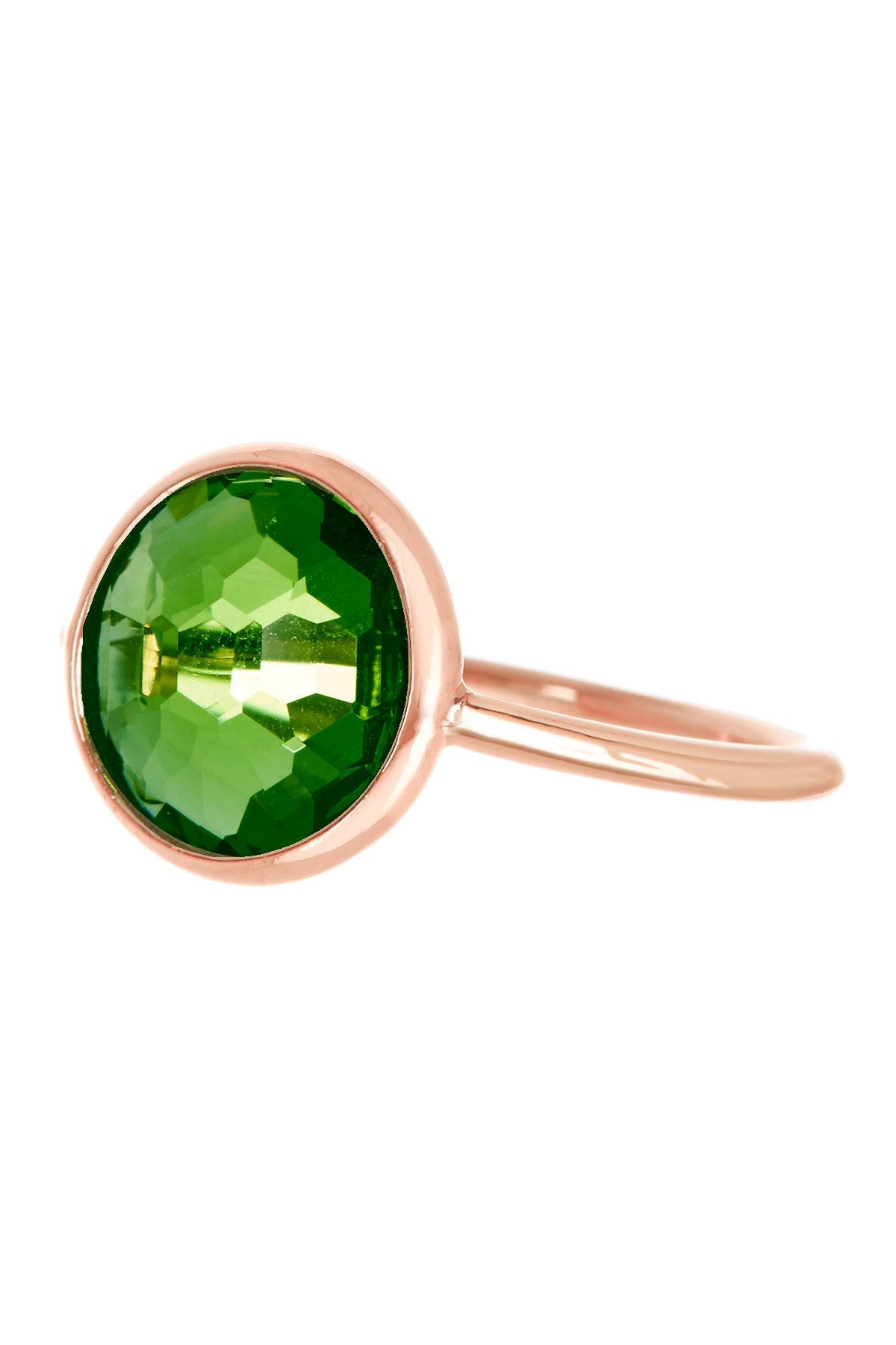 Emerald Crystal Lollipop Ring - RG
