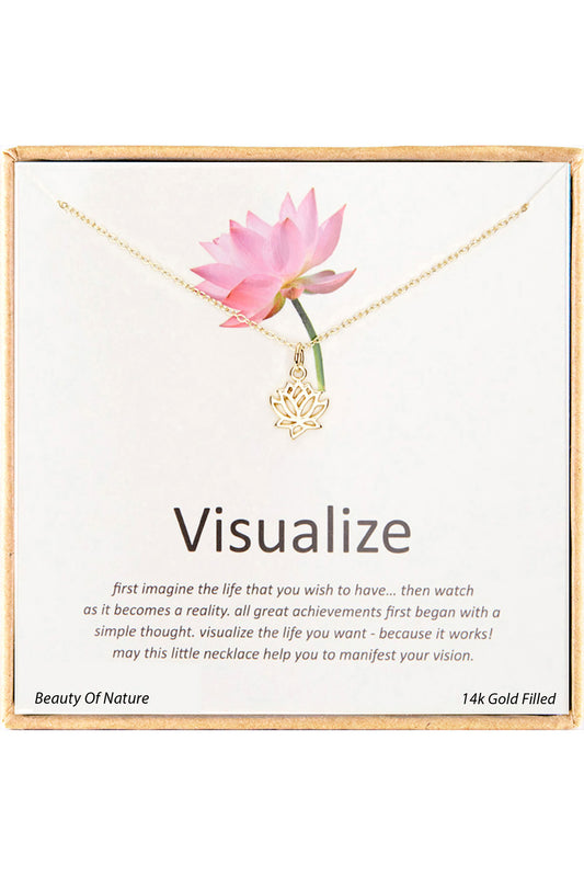 'Visualize' Boxed Charm Necklace - GF