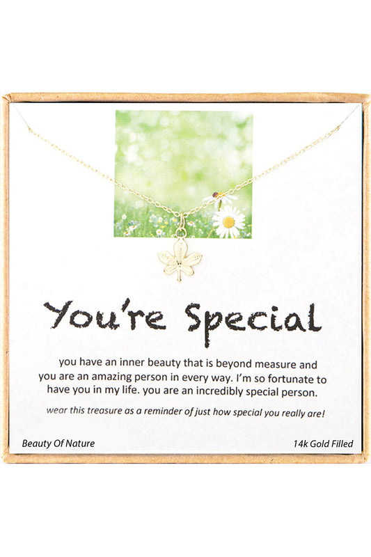 'You're Special' Boxed Charm Necklace - GF