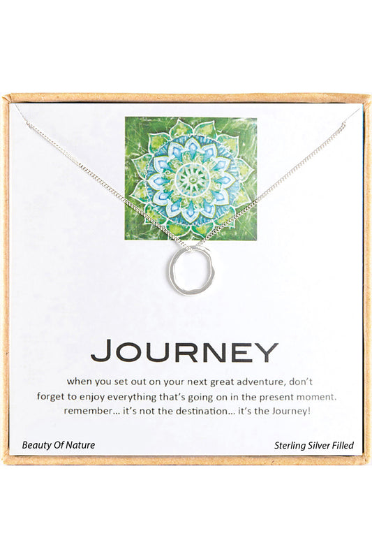 'Journey' Boxed Charm Necklace - SF