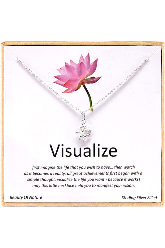 'Visualize' Boxed Charm Necklace - SF