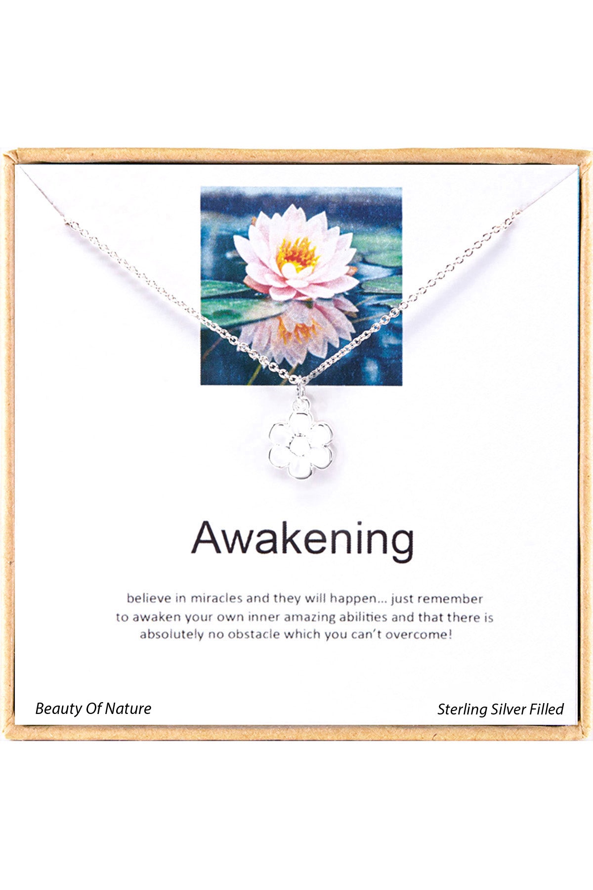 'Awakening' Boxed Charm Necklace - SF