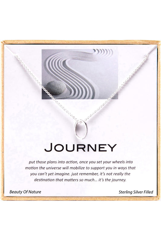 'Journey' Boxed Charm Necklace - SF