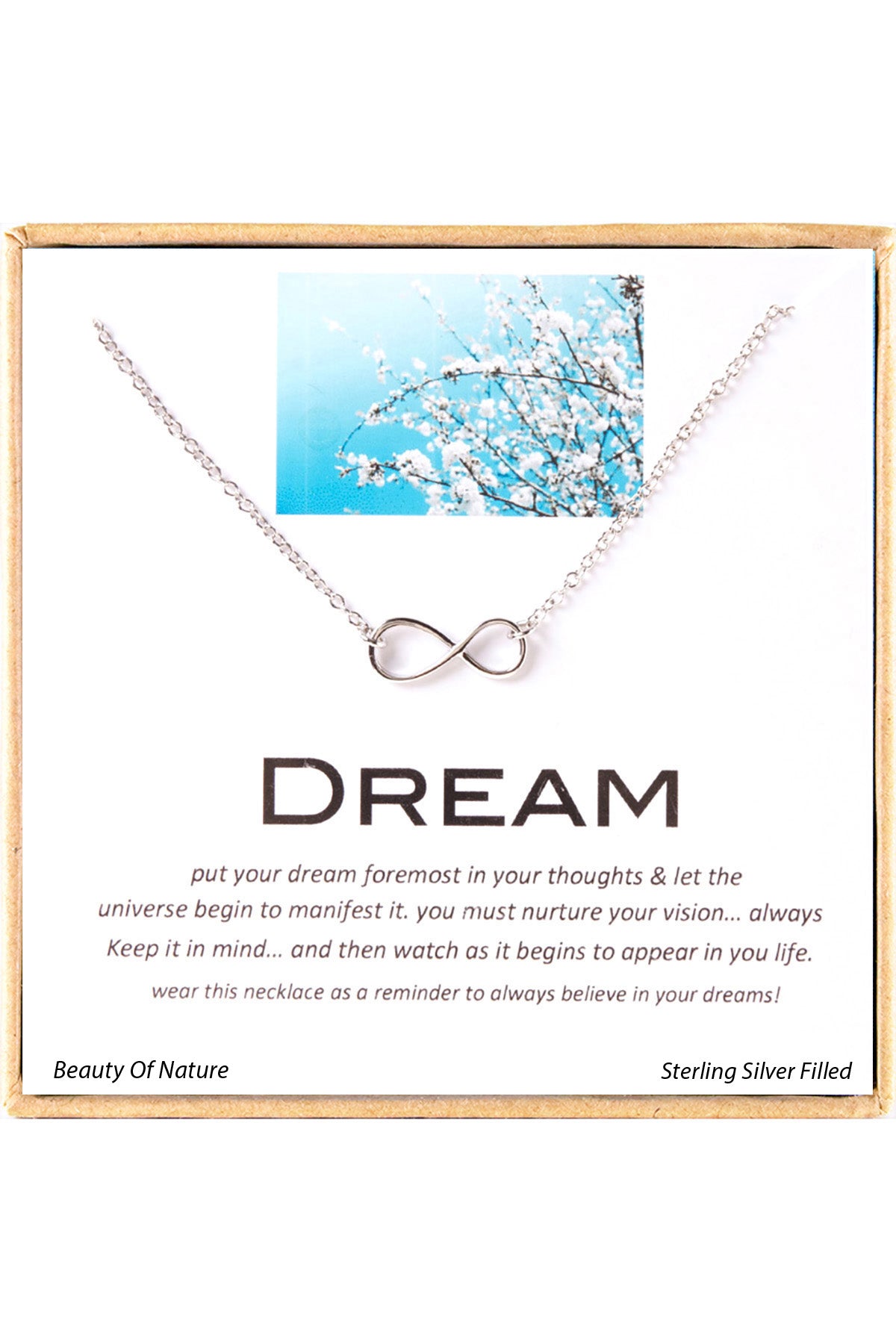 'Dream' Boxed Charm Necklace - SF