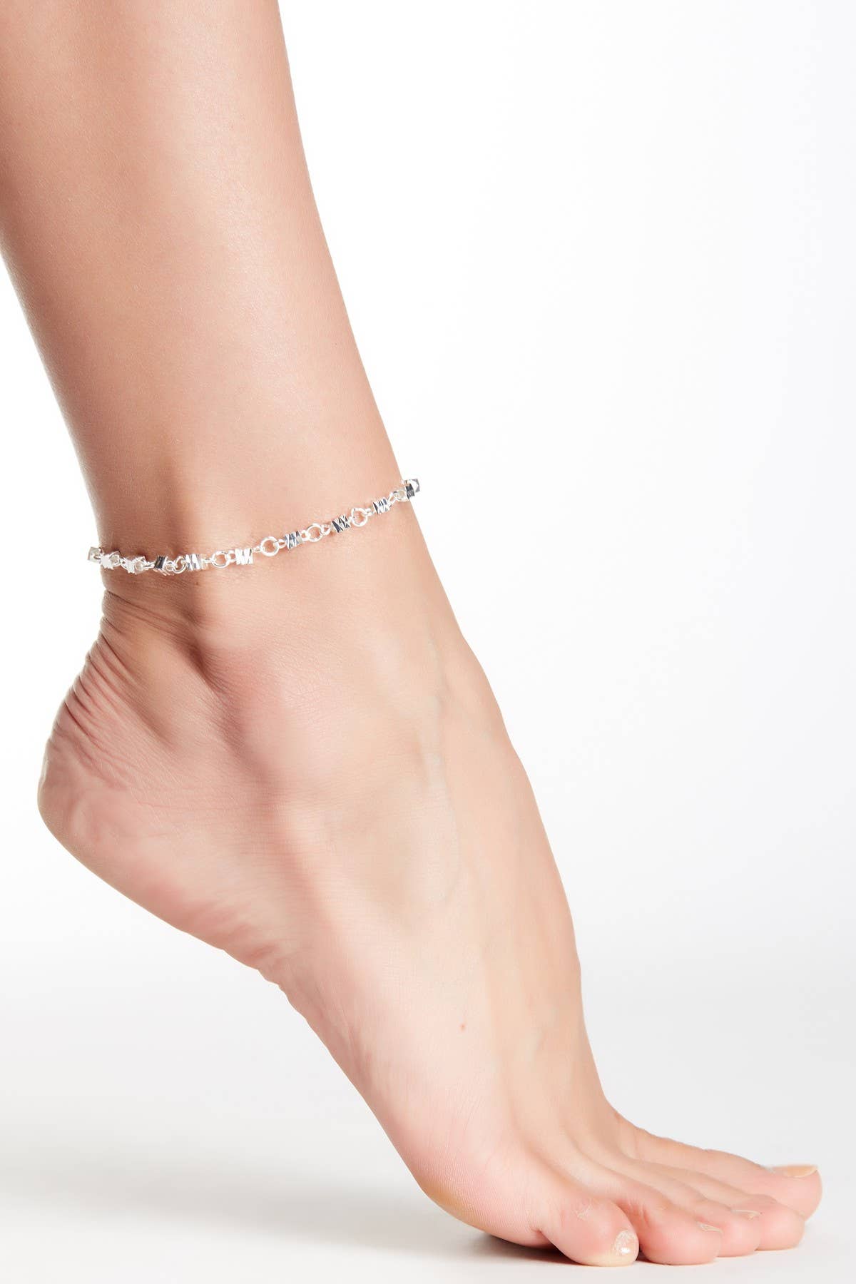 Square Links Anklet - SF