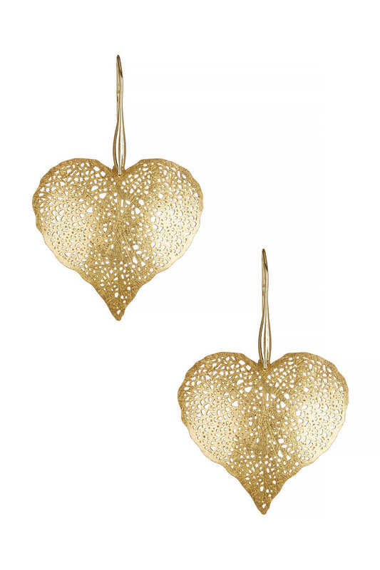 14k Gold Filled Tahiti Leaf Drop Earrings - GF