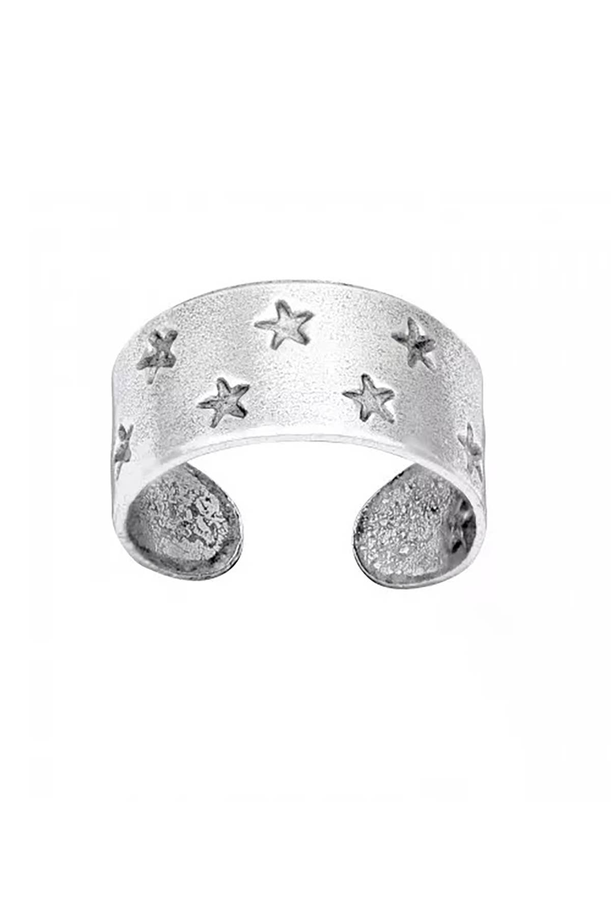 Sterling Silver Stars Ear Cuff - SS