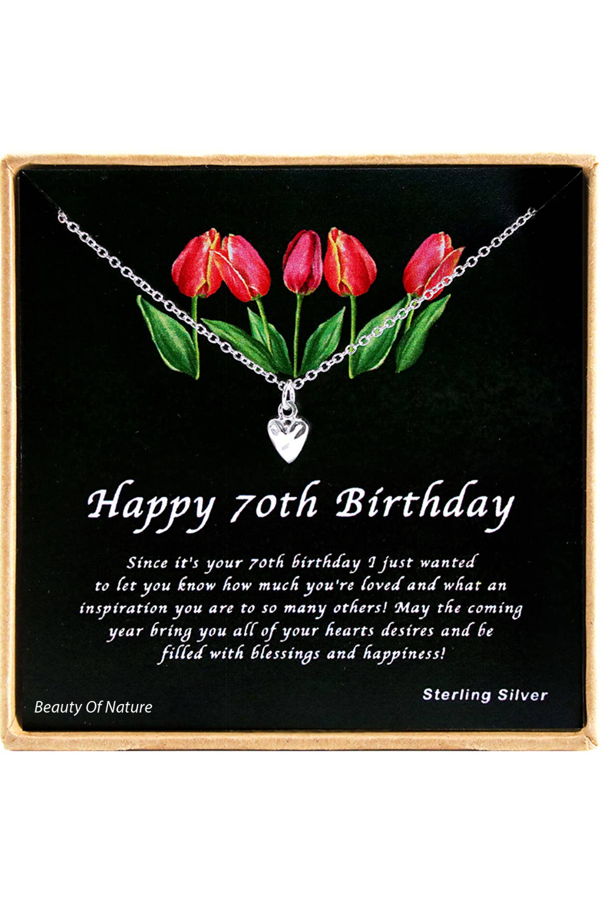 'Happy Birthday' Boxed Charm Necklace - SF